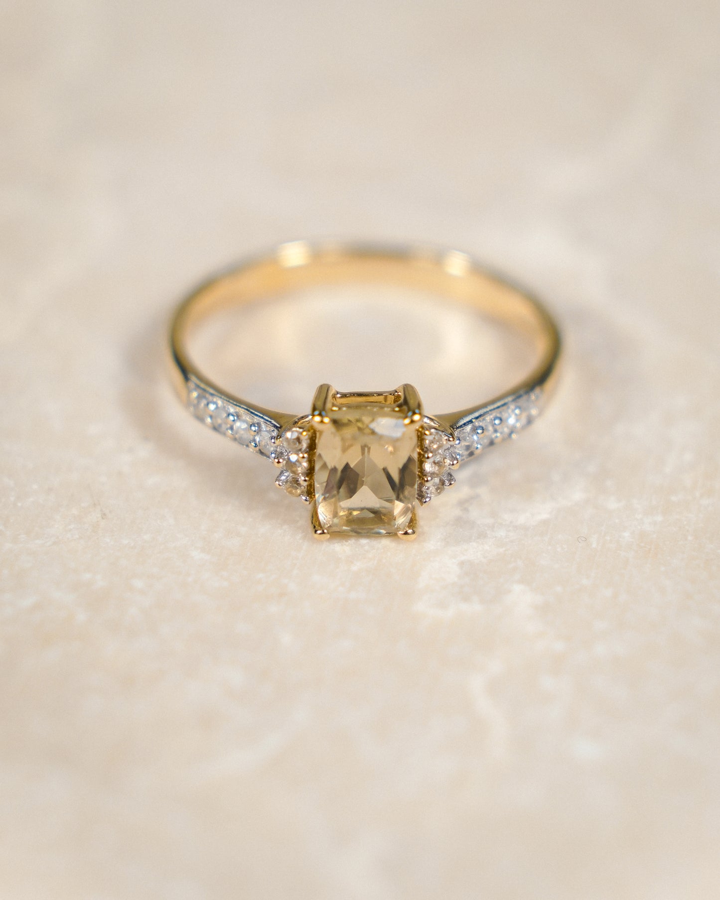 Benedetta • Vintage Kwarts & Zirkonia Cluster