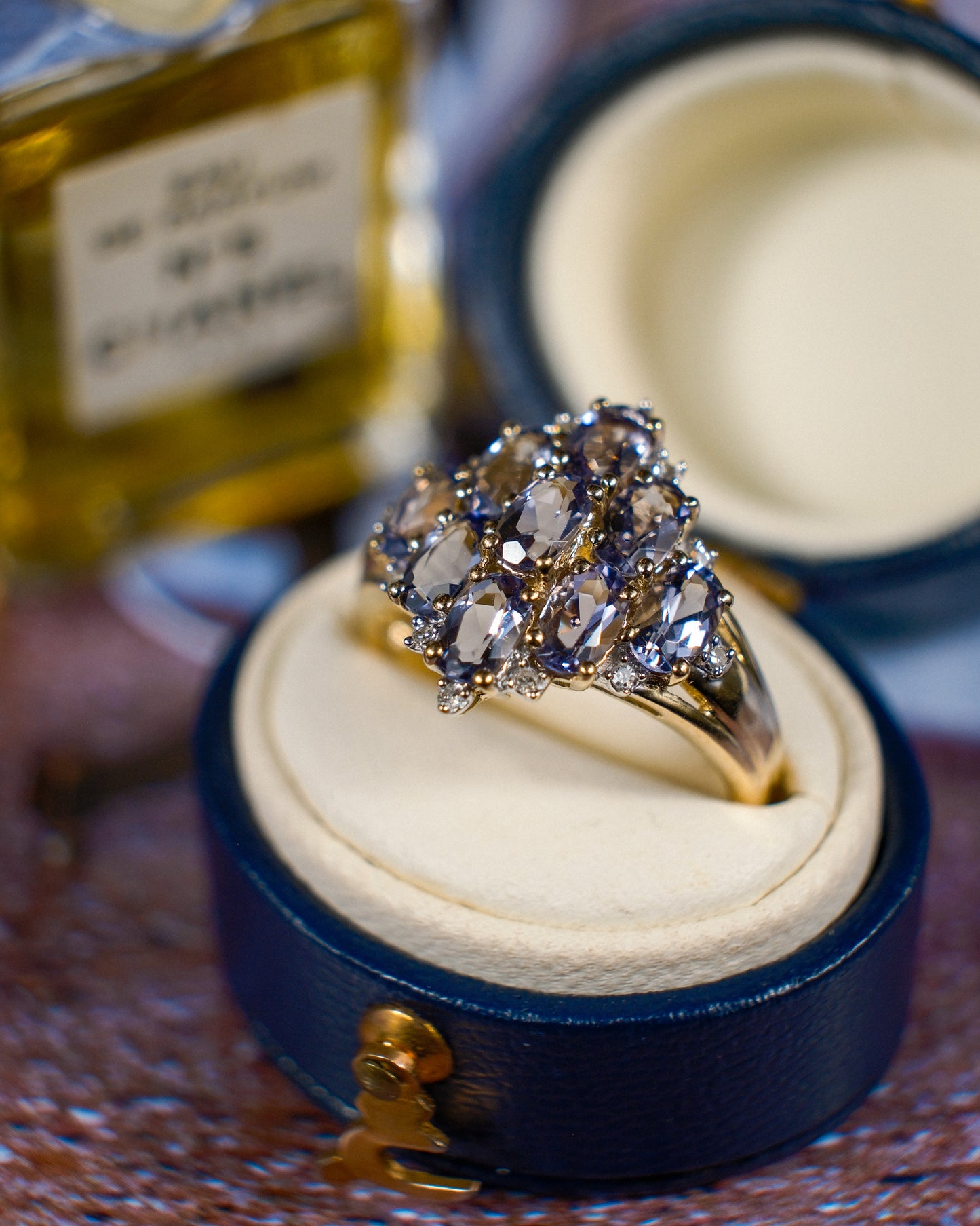 Clarisse • Vintage Ioliet & Diamant Cluster