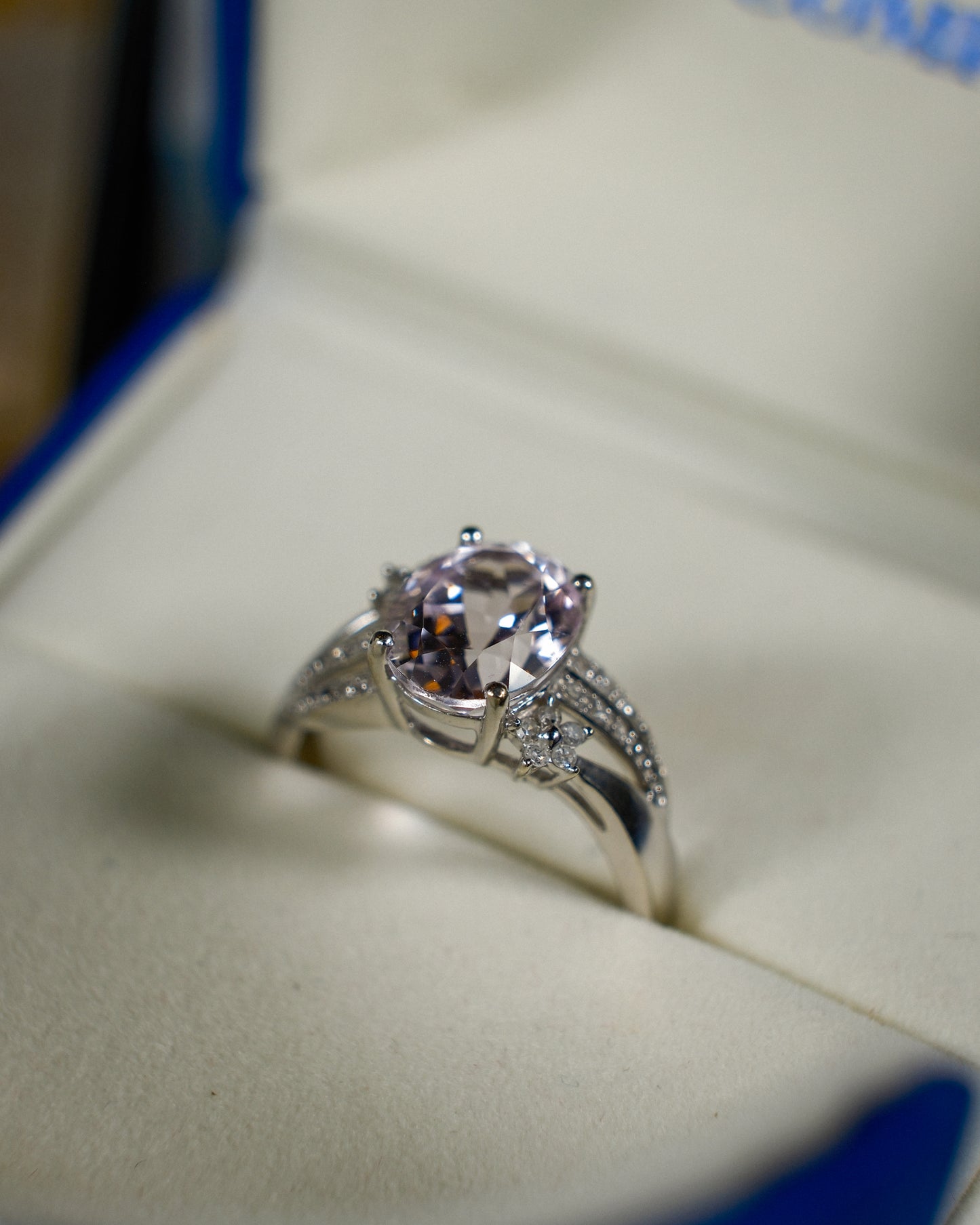 Estelle • Vintage Kunziet & Diamant Cluster