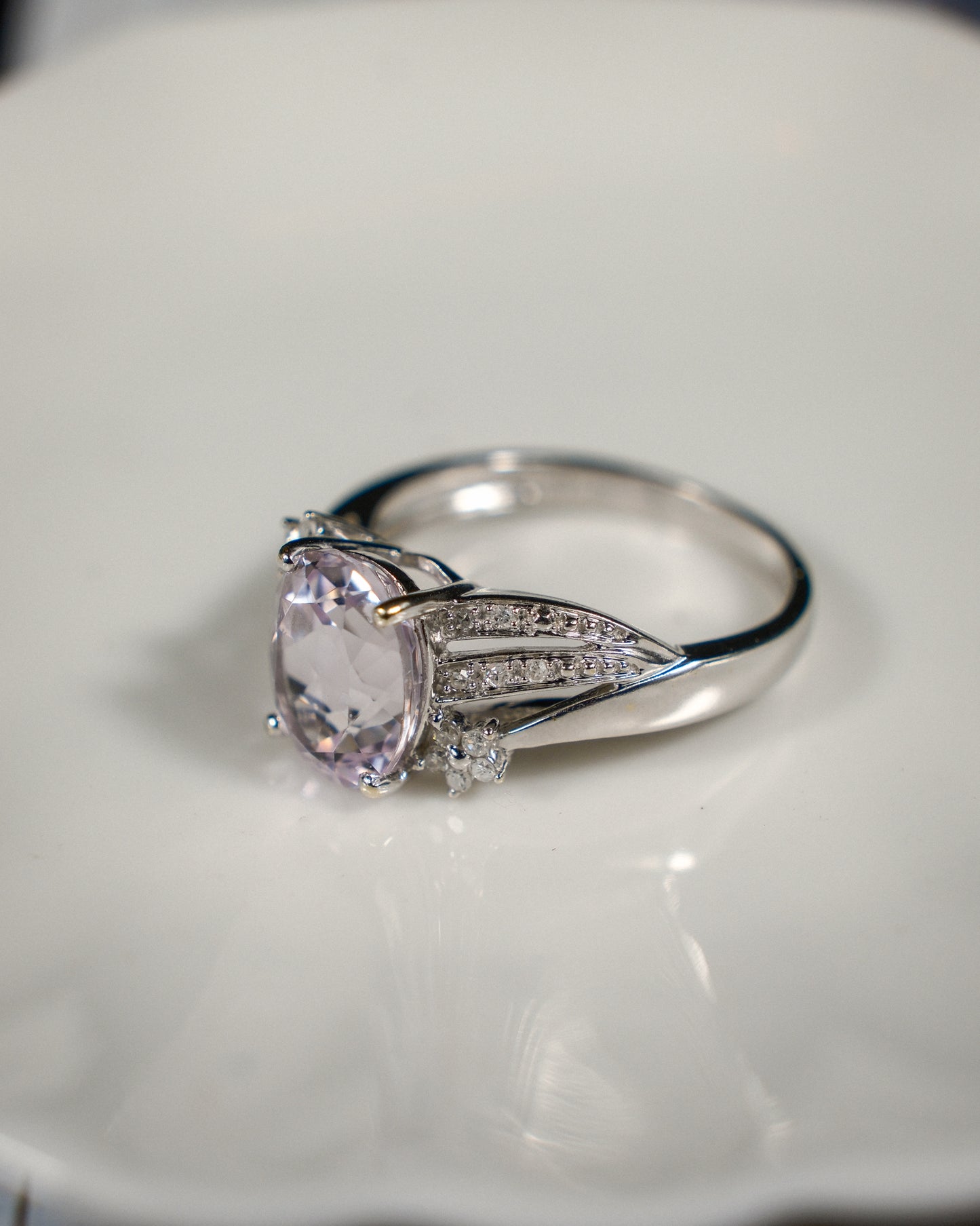 Estelle • Vintage Kunziet & Diamant Cluster