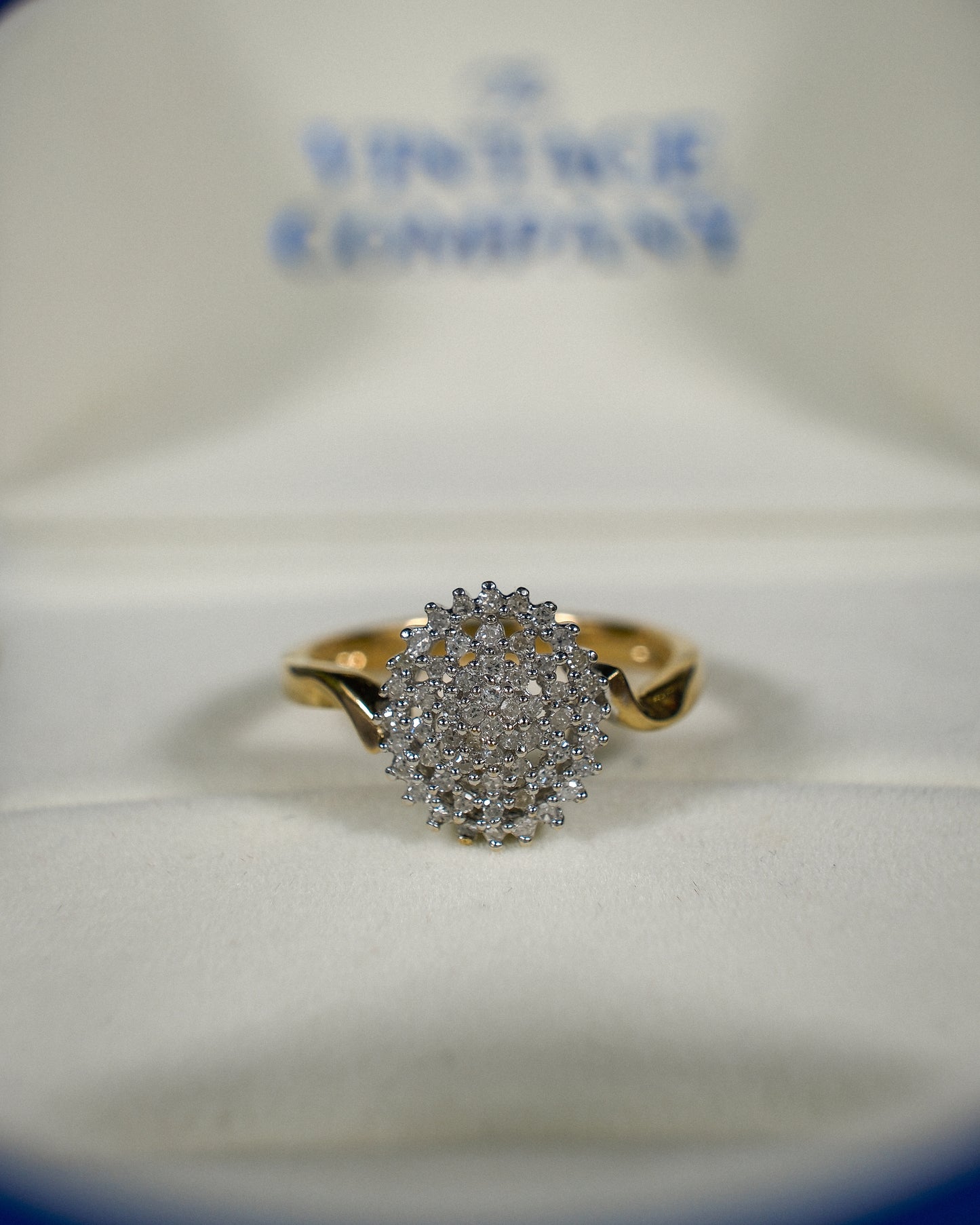 Lucienne • Vintage Diamant Cluster