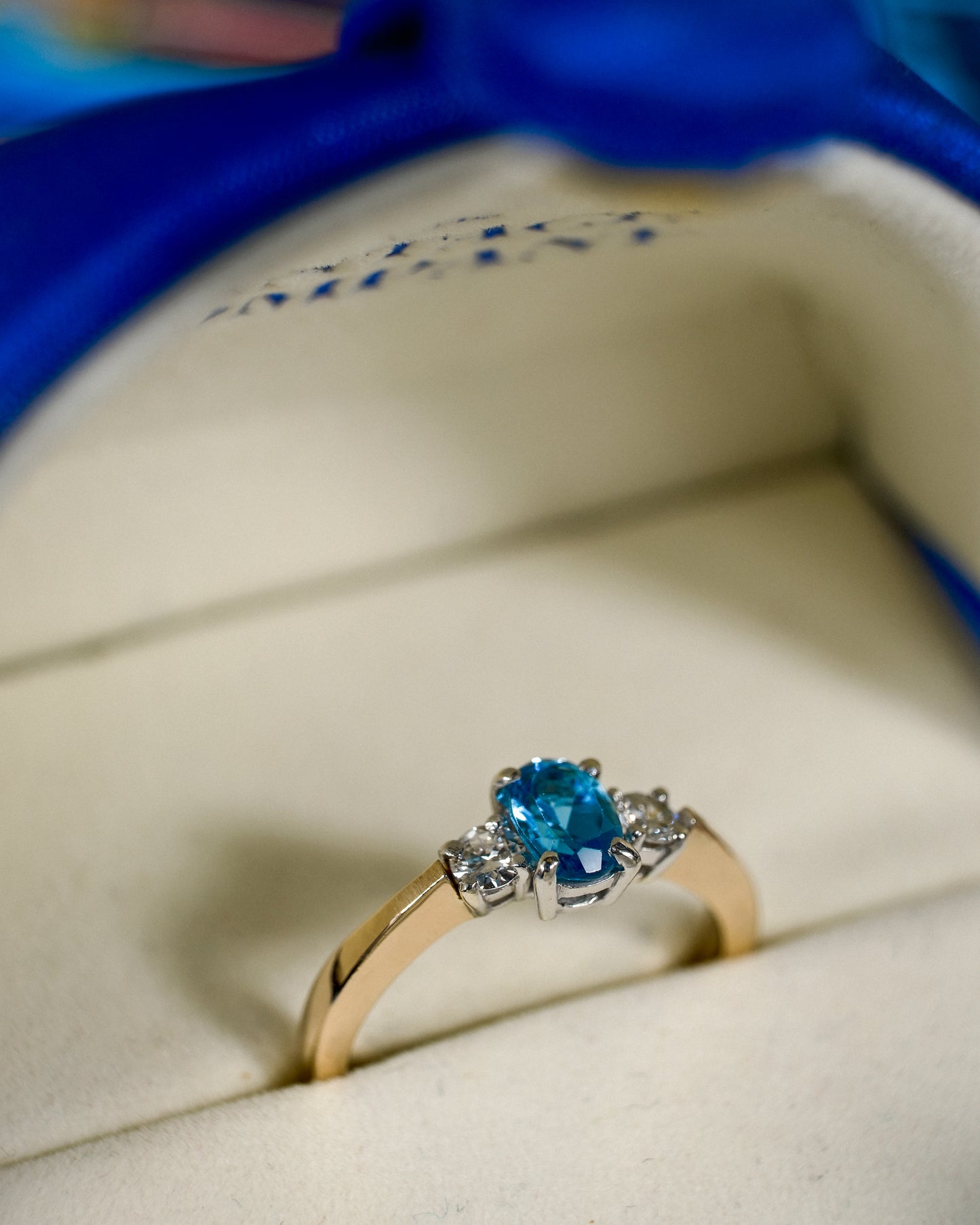 Serafina • Vintage Topaas & Diamant