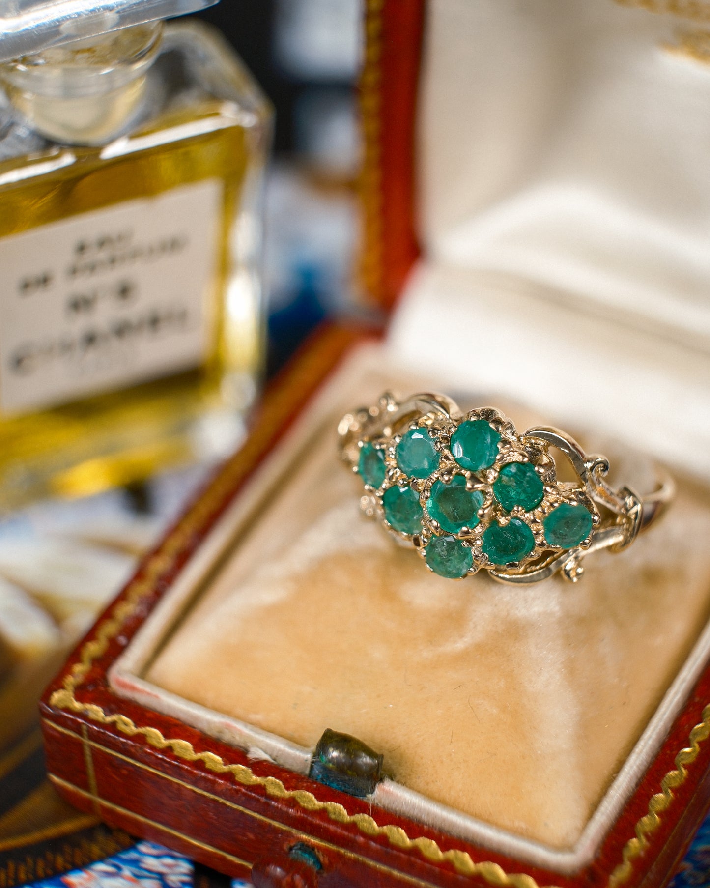 Carina • Vintage Smaragd Cluster