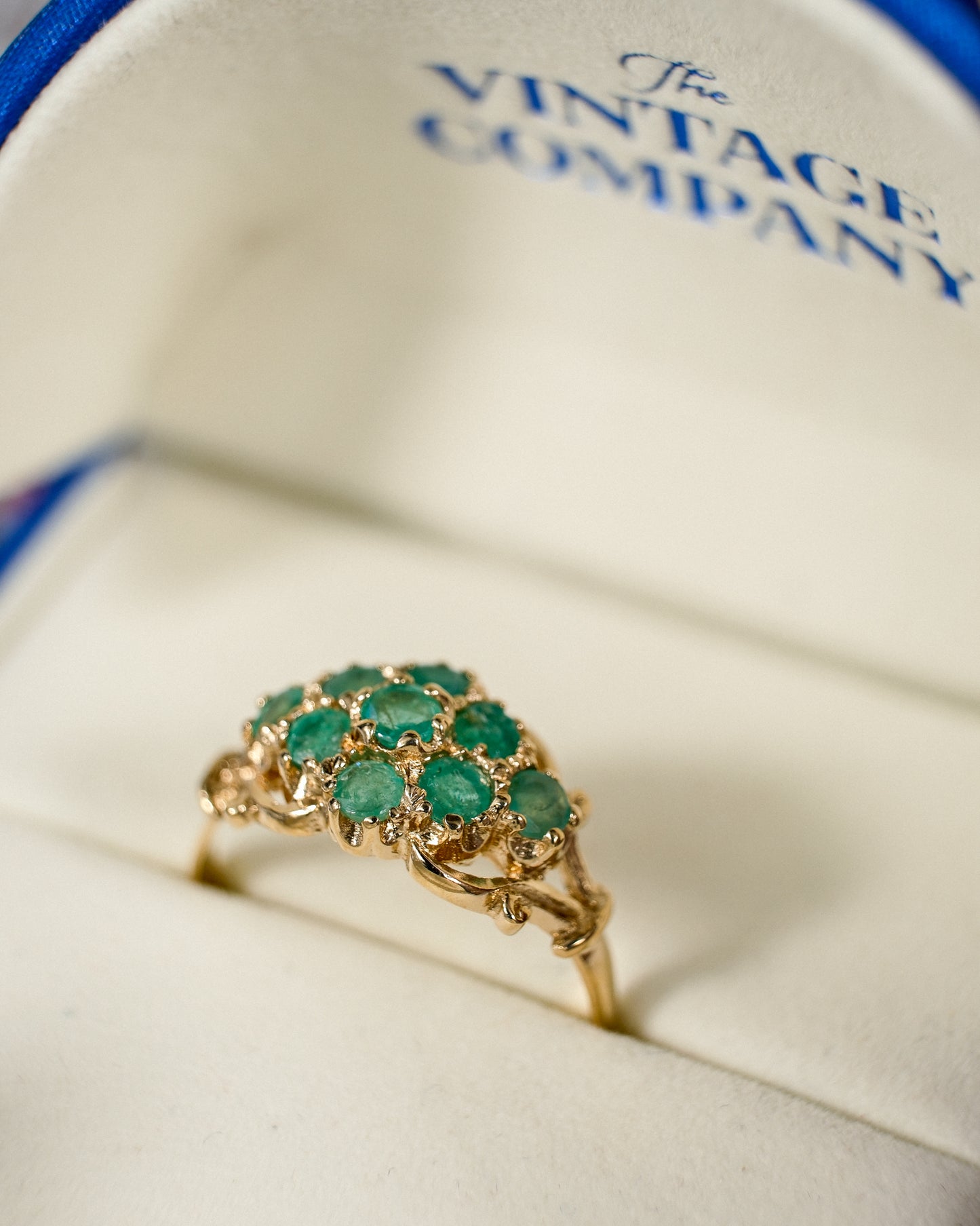 Carina • Vintage Smaragd Cluster