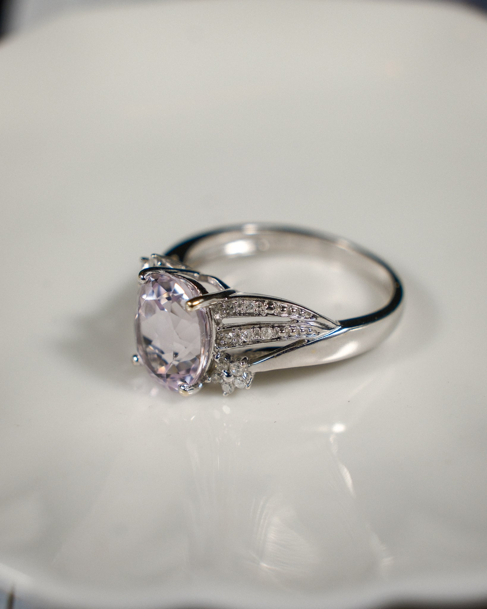 Estelle • Vintage Kunziet & Diamant Cluster