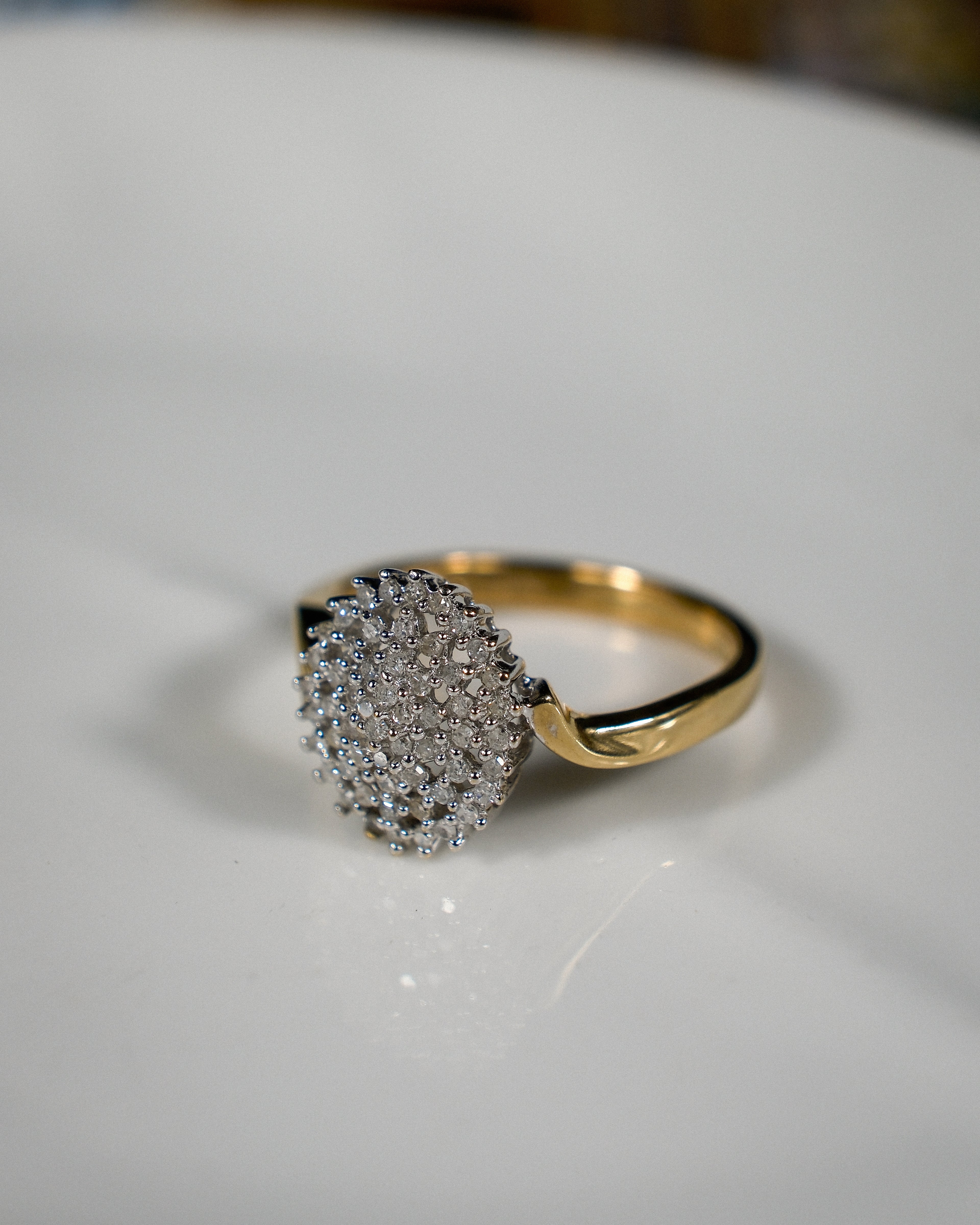 Lucienne • Vintage Diamant Cluster