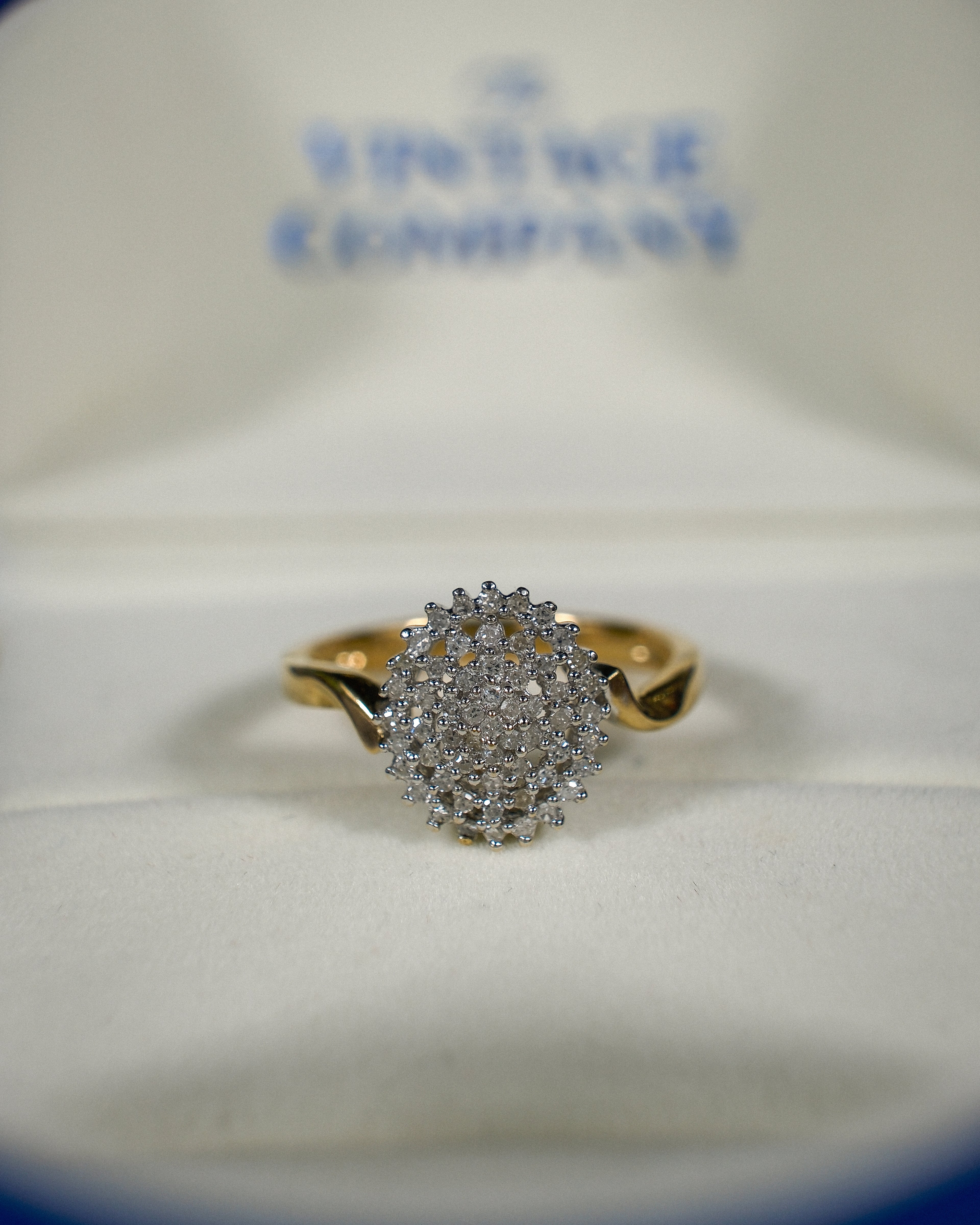 Lucienne • Vintage Diamant Cluster
