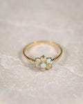 Adrienne • Vintage Opaal Cluster Ring