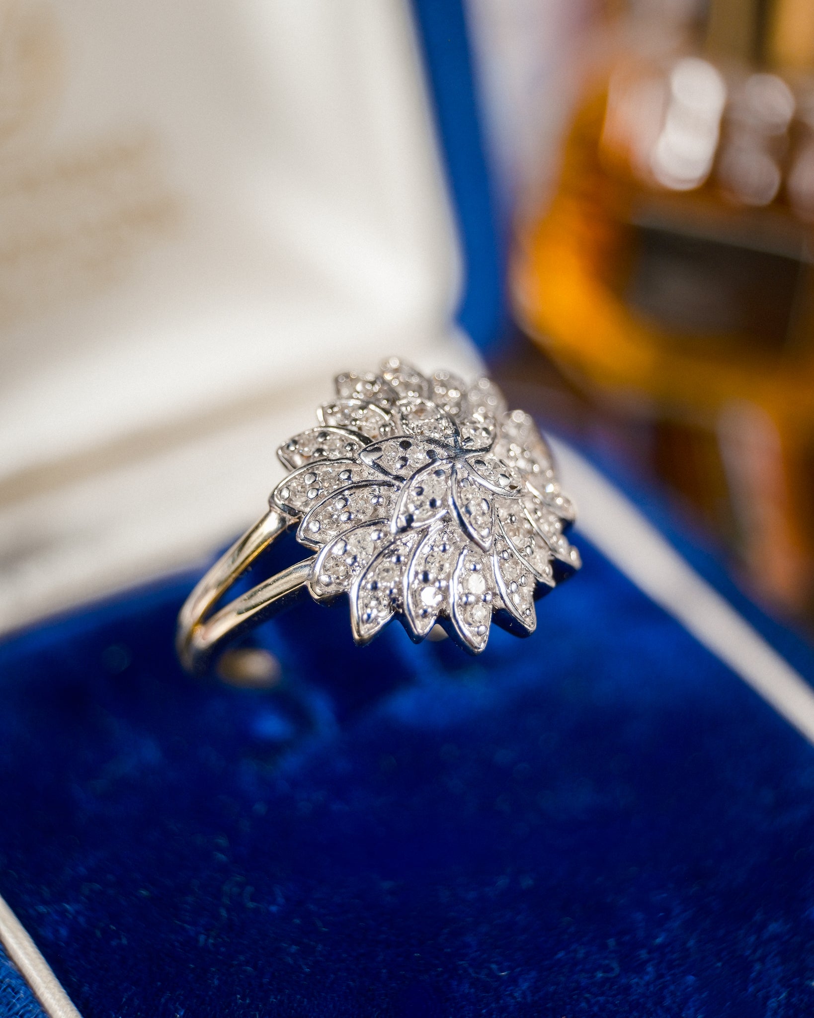 Arielle • Vintage Diamant Cluster