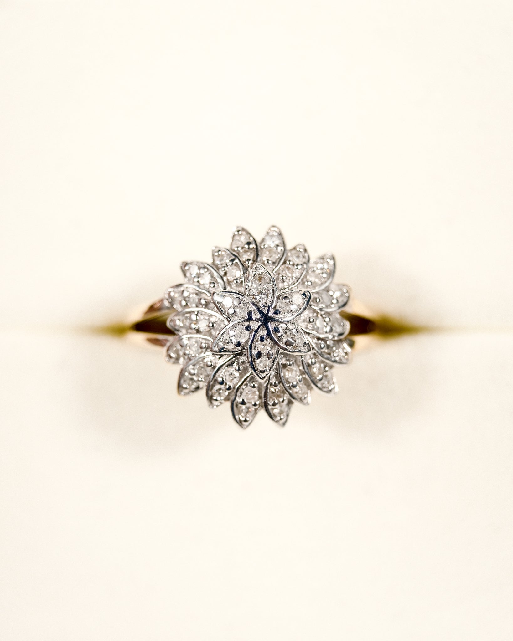 Arielle • Vintage Diamant Cluster