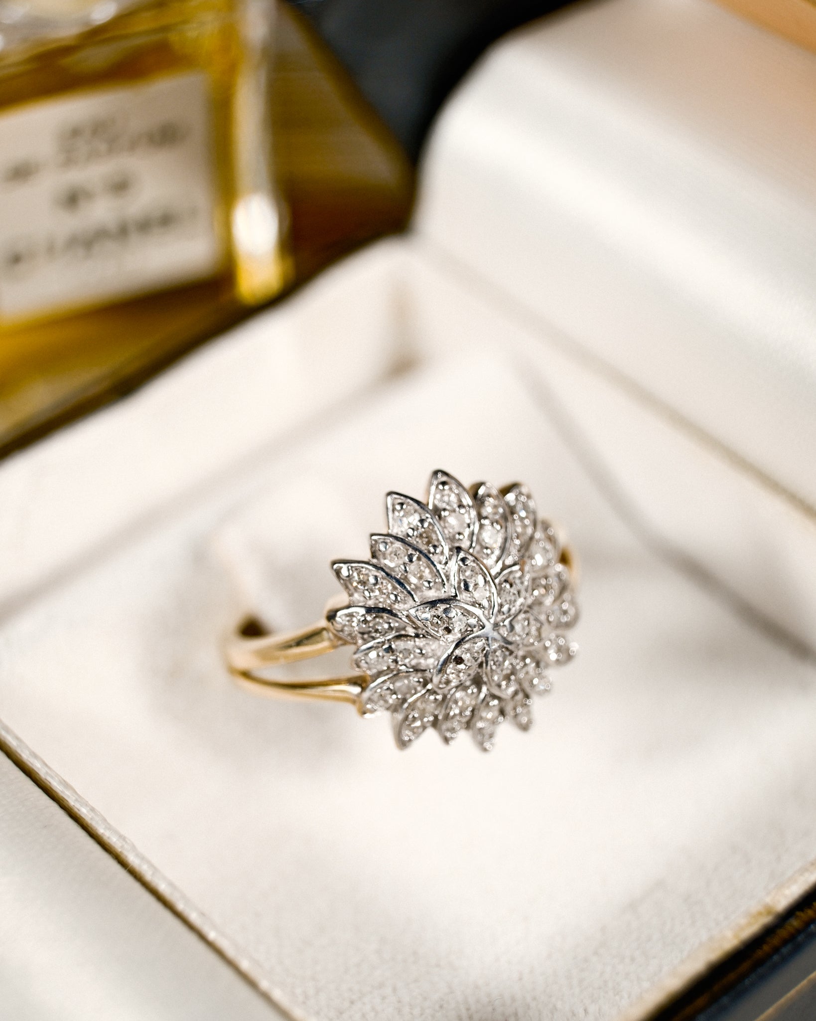 Arielle • Vintage Diamant Cluster