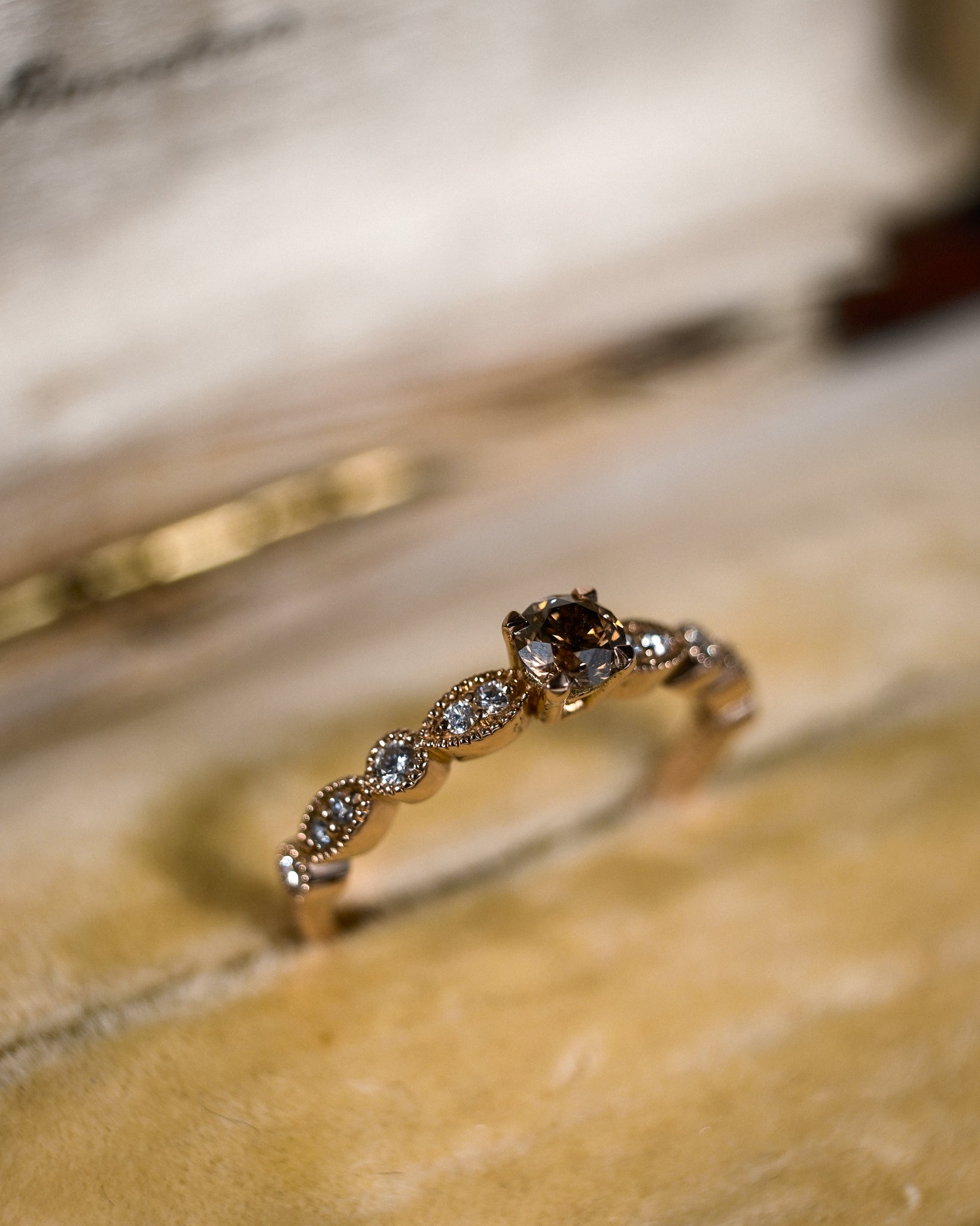 Elowen • Vintage Toermalijn & Diamant Dress