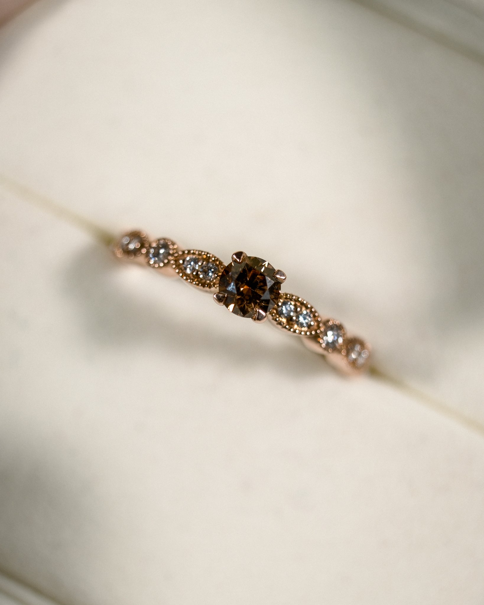 Elowen • Vintage Toermalijn & Diamant Dress