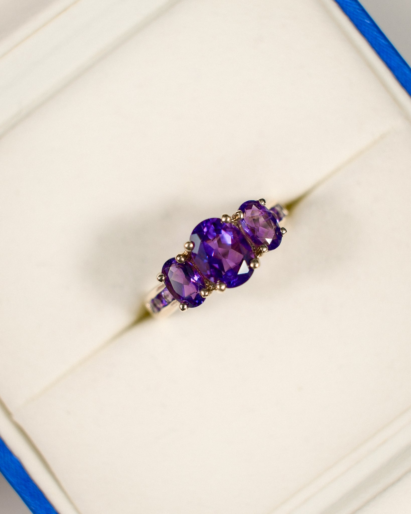 Evangeline • Vintage Amethist Dress Ring