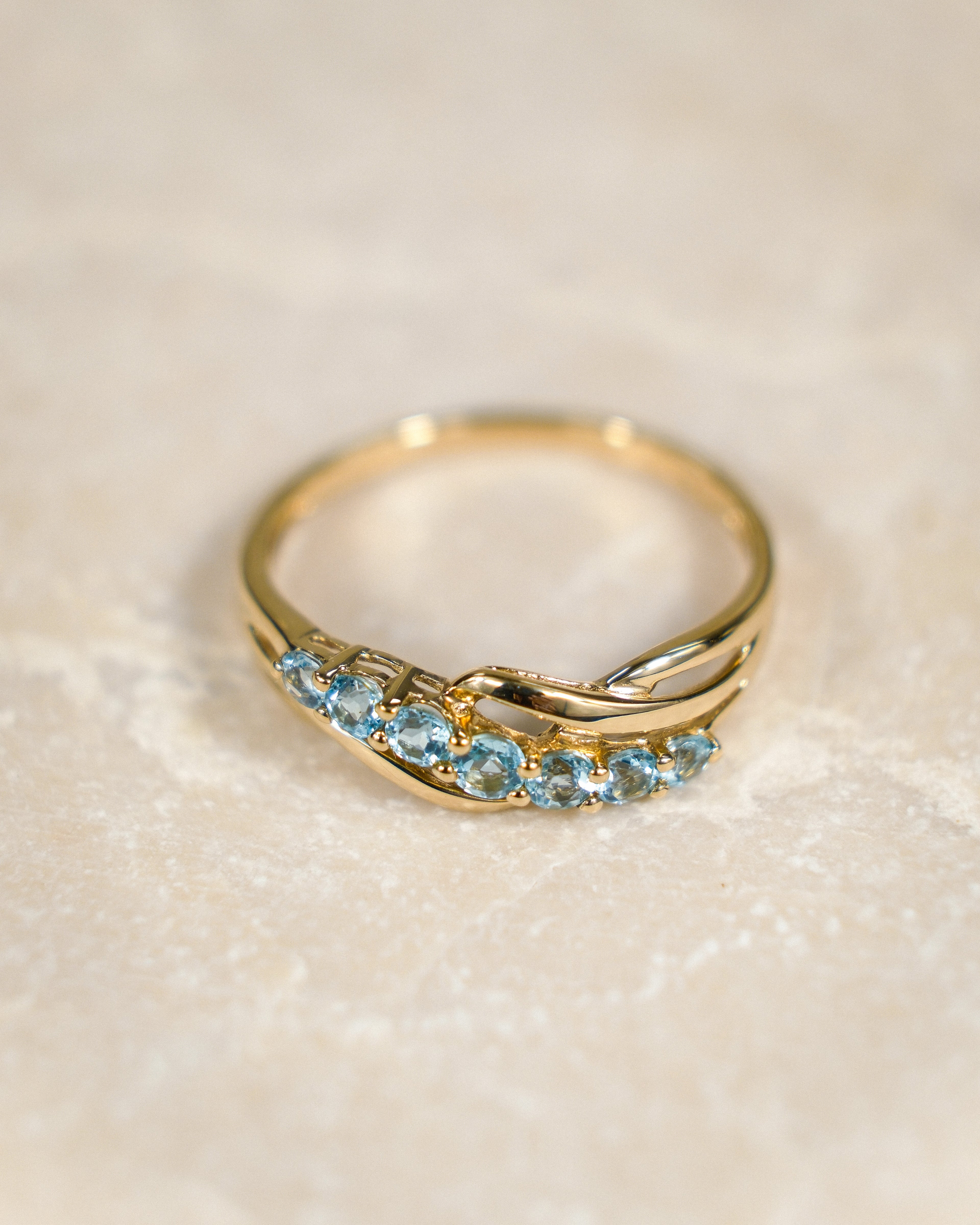 Lorena • Vintage Topaas Dress Ring