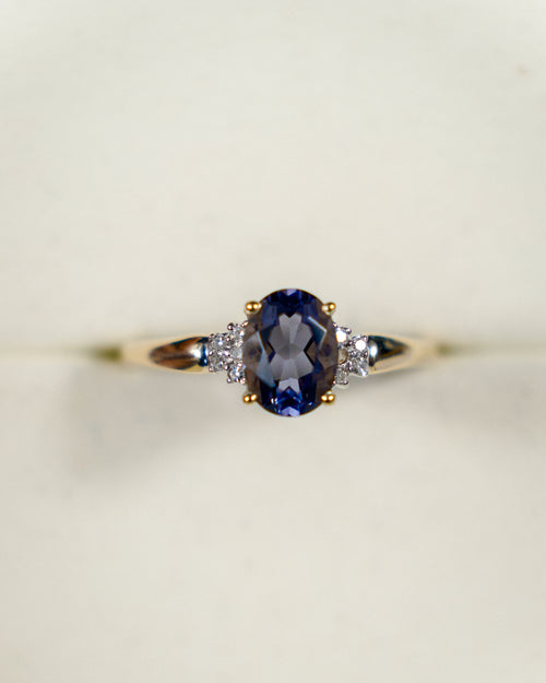 Lucasta • Vintage Ioliet & Diamant Dress Ring