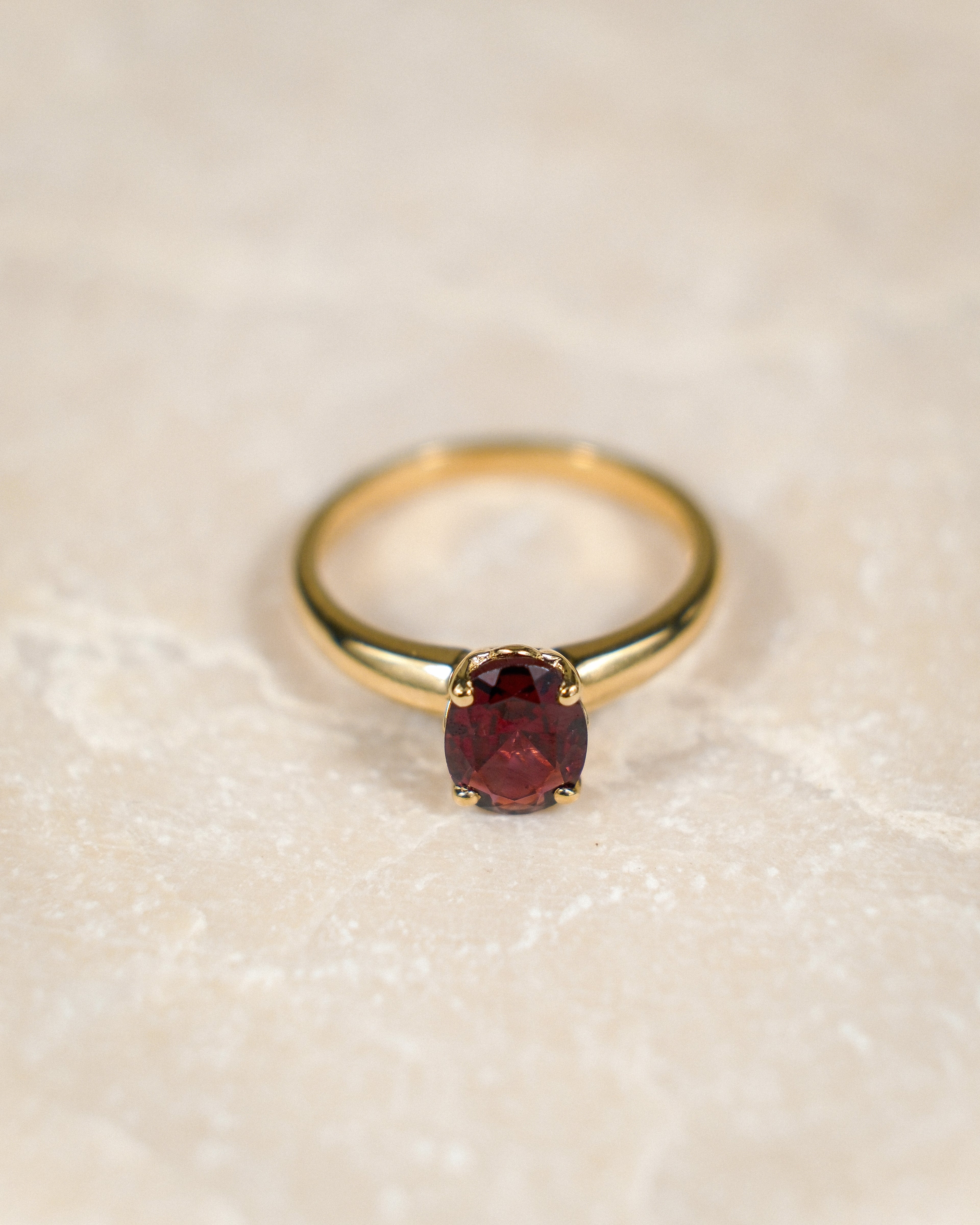 Maristelle • Vintage Toermalijn Solitaire Ring