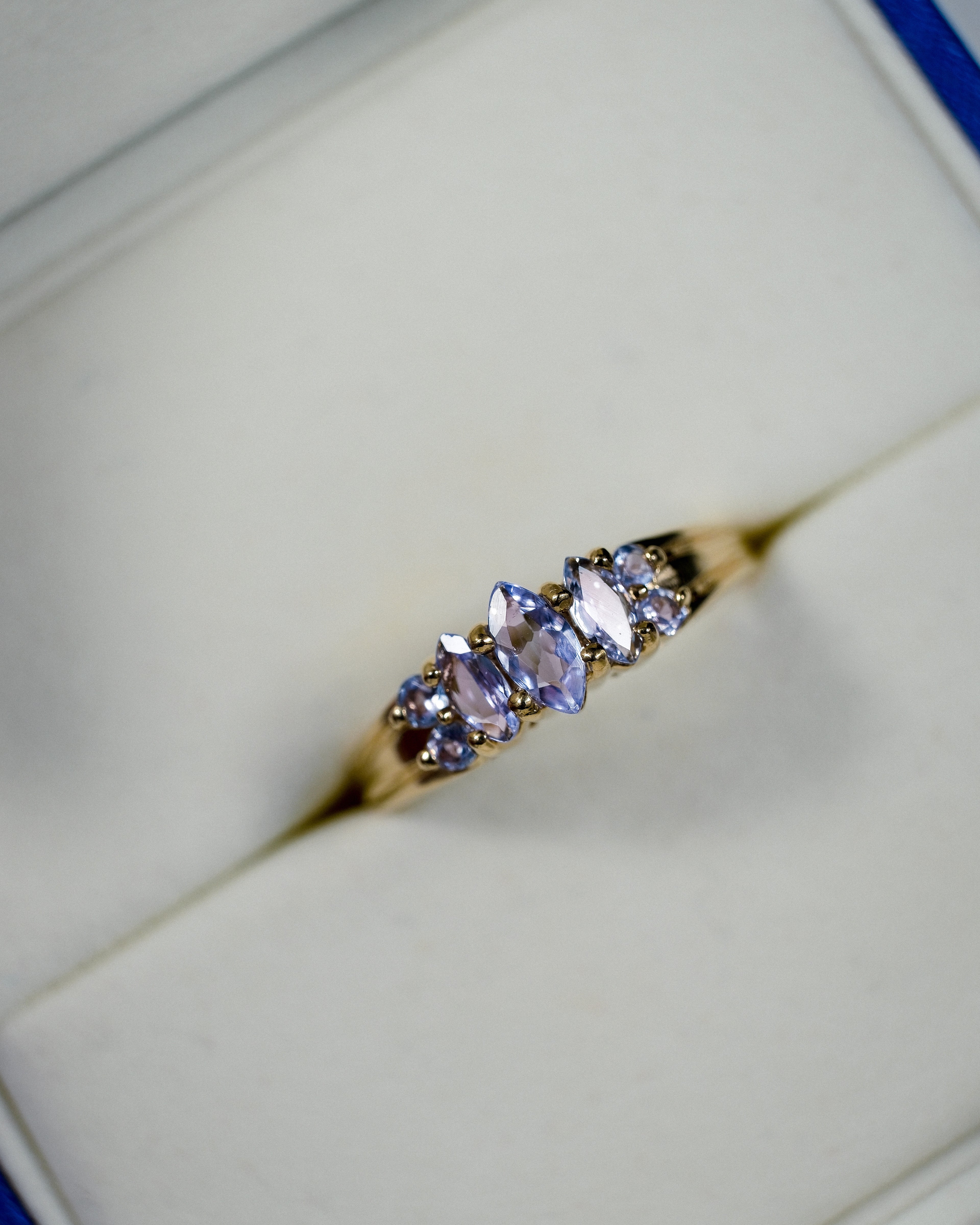 Odile • Vintage Tanzaniet Dress Ring