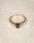 Ondine • Vintage Ster Saffier & Zirkoon Dress Ring
