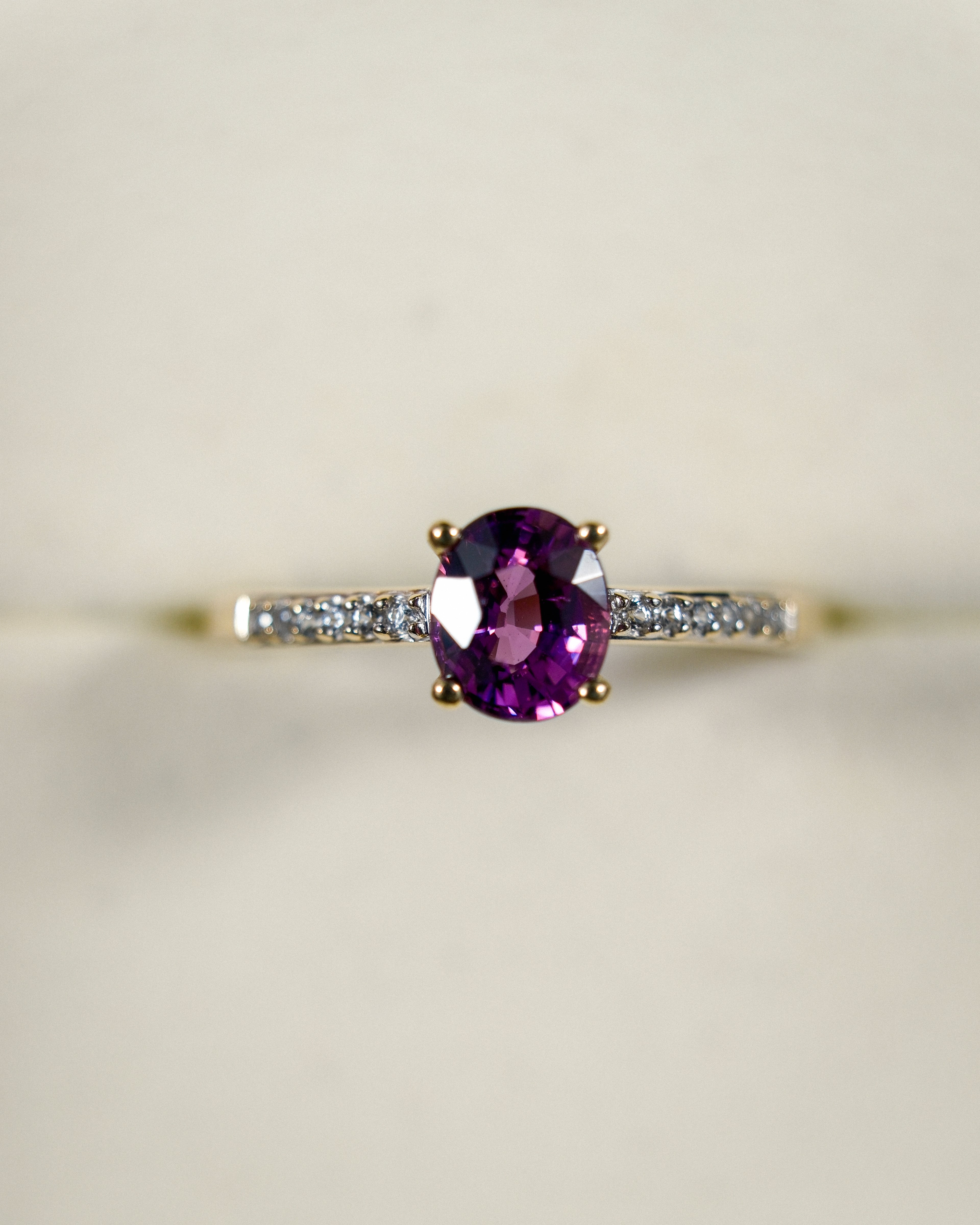 Roselinde • Vintage Toermalijn & Zirkoon Dress Ring