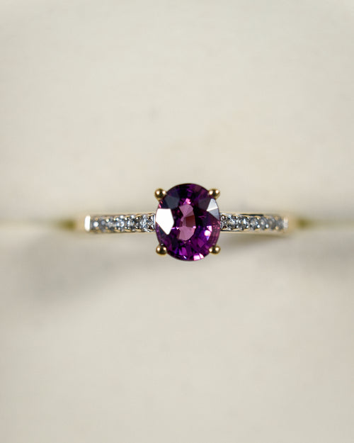 Roselinde • Vintage Toermalijn & Zirkoon Dress Ring