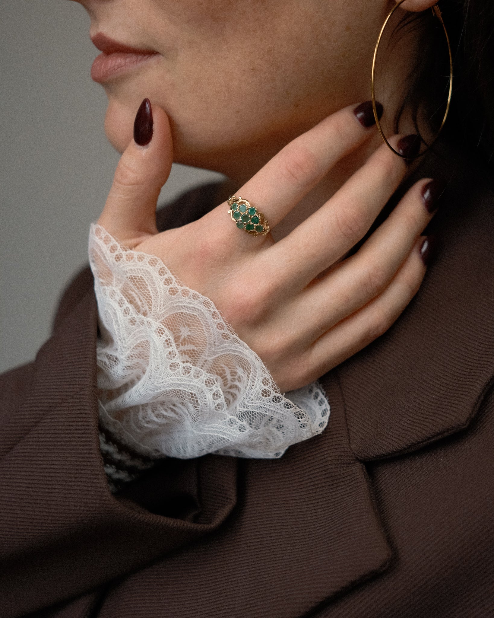 Carina • Vintage Smaragd Cluster