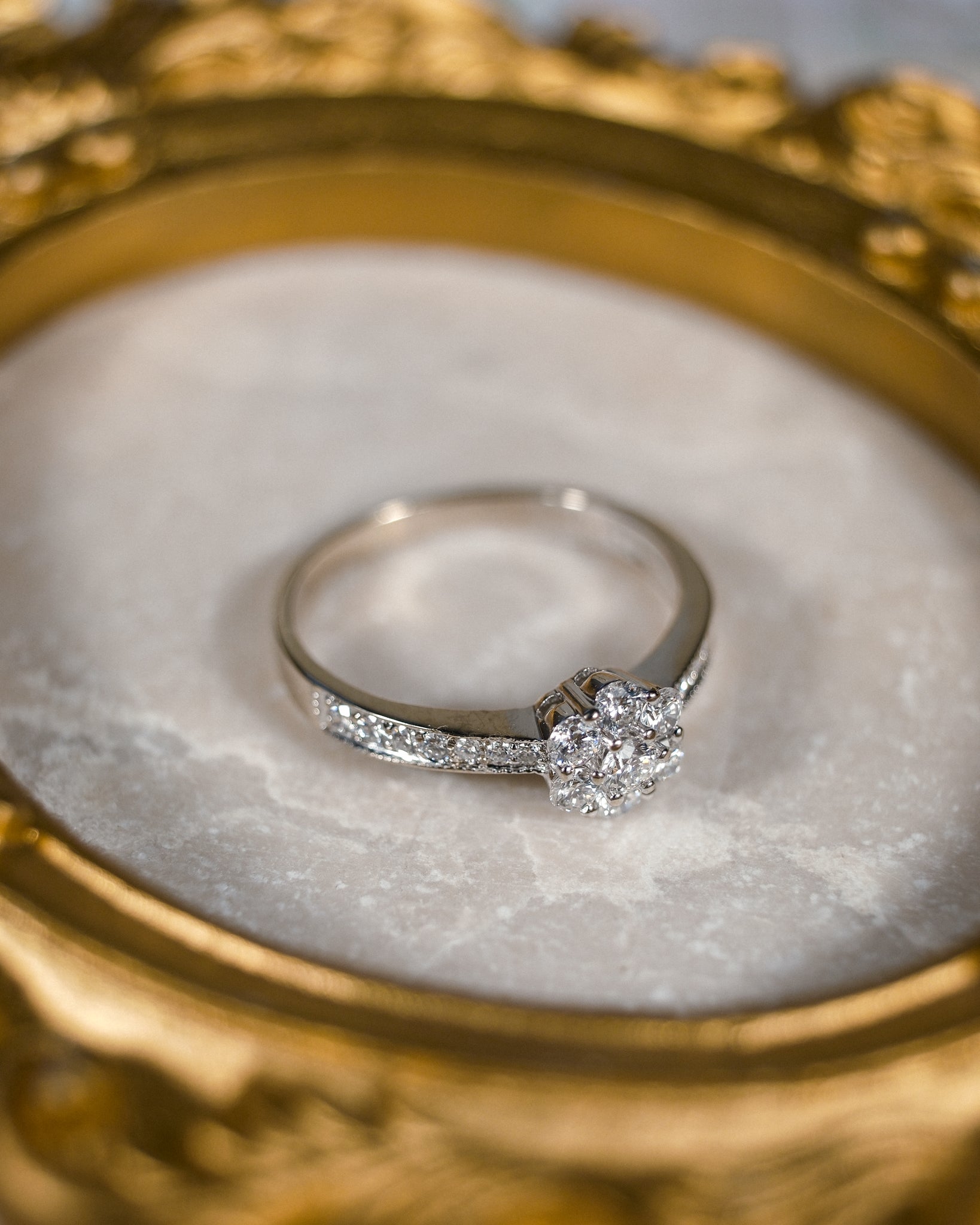 Solenne • Vintage Diamant Cluster