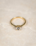 Valentine • Vintage Topaas & Diamant Dress Ring