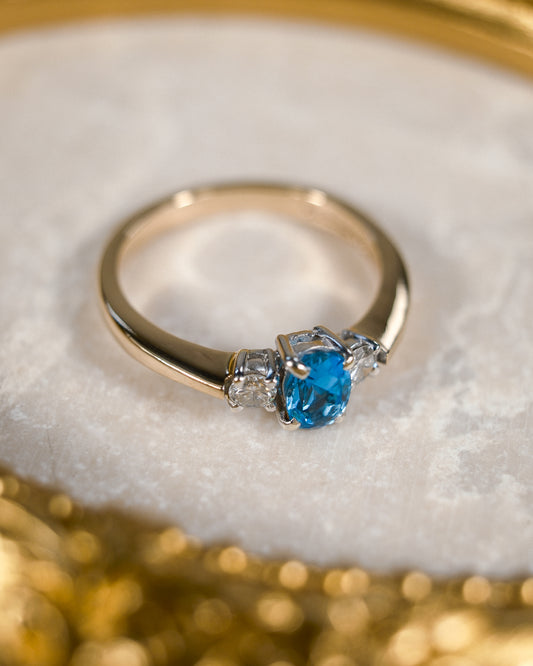 Serafina • Vintage Topaas & Diamant