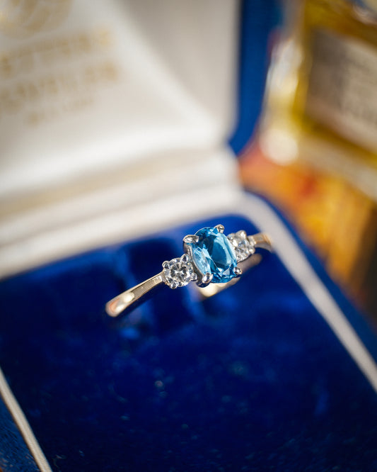 Serafina • Vintage Topaas & Diamant