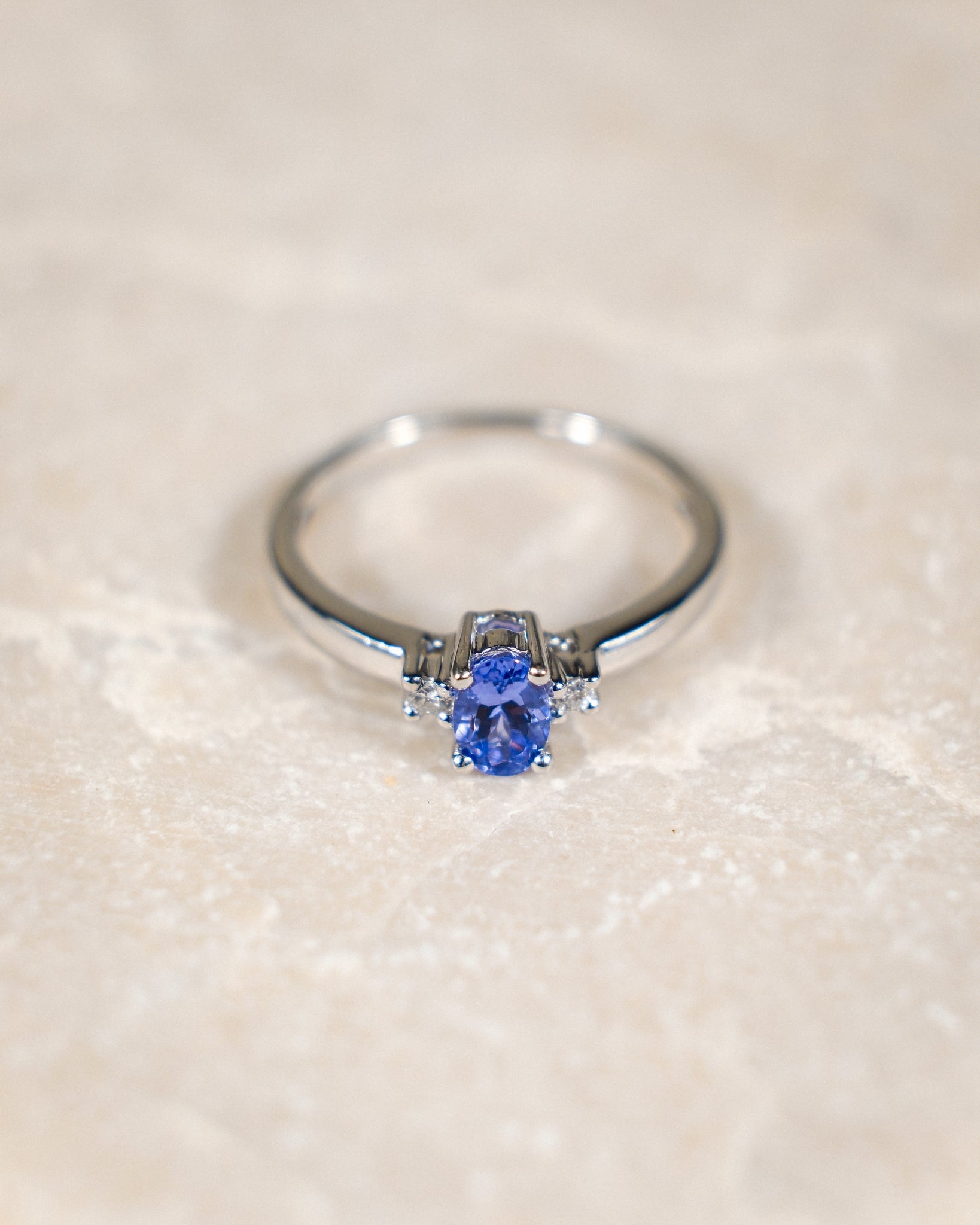 Margaux • Vintage Tanzaniet & Diamant Dress