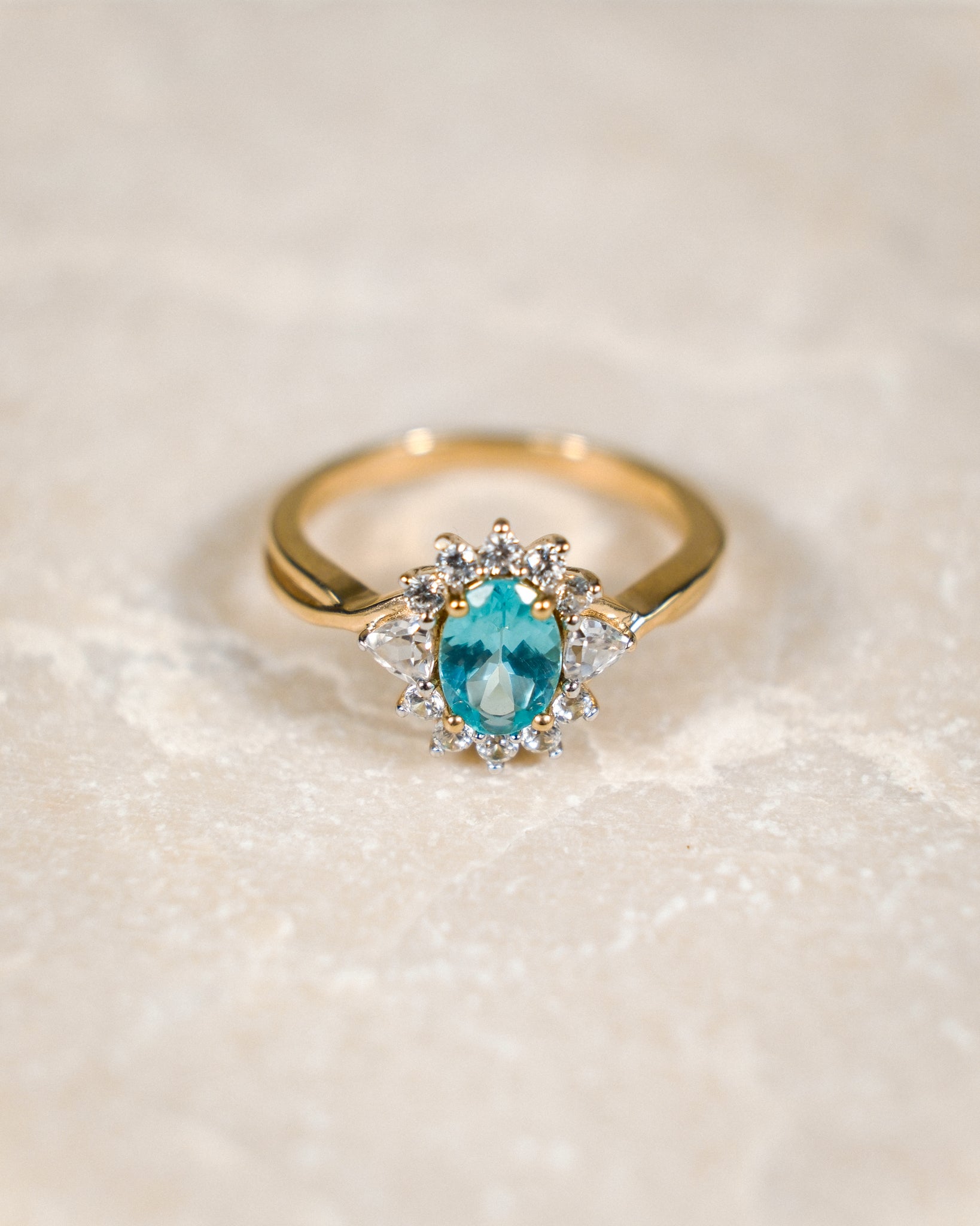Armelia • Vintage Kwarts & Zirkonia Cluster