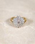 Arielle • Vintage Diamant Cluster Ring
