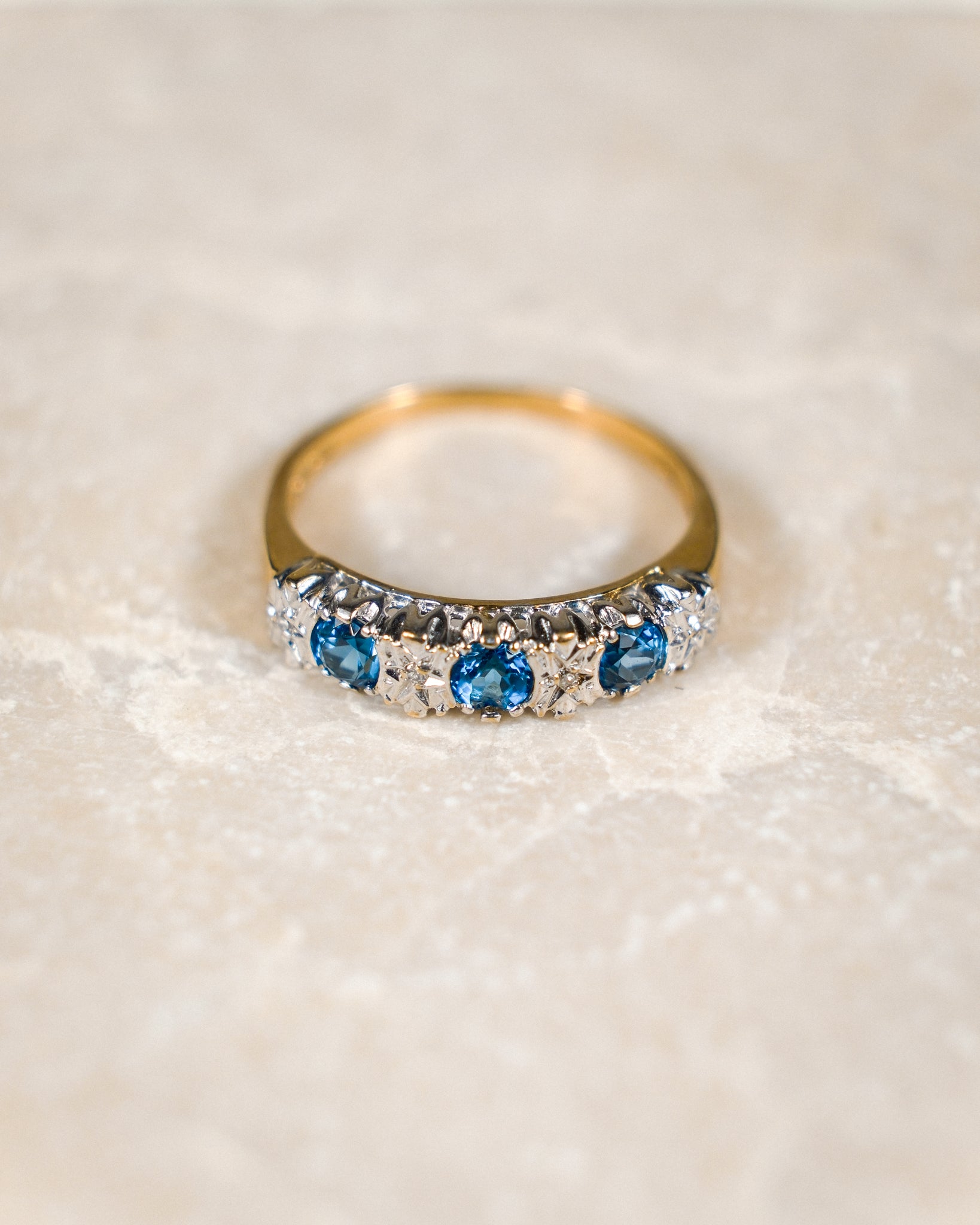 Lavinia • Vintage Topaas & Diamant Dress