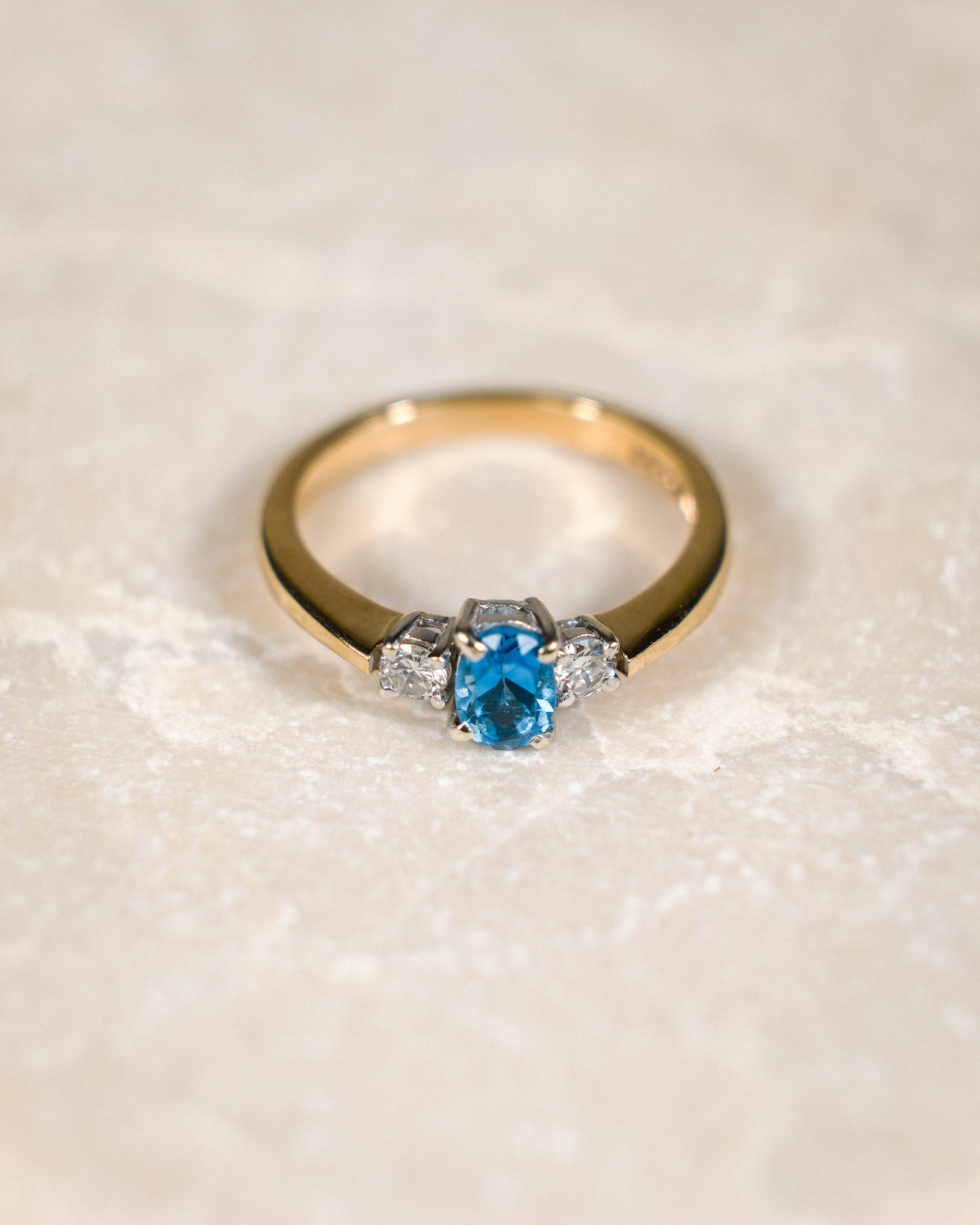 Serafina • Vintage Topaas & Diamant