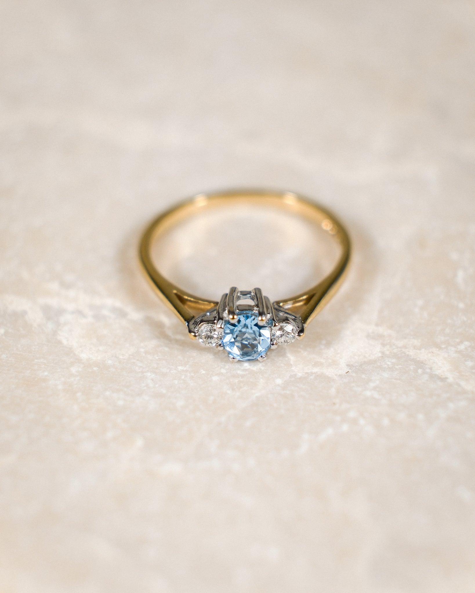 Amalia • Vintage Topaas & Diamant Dress