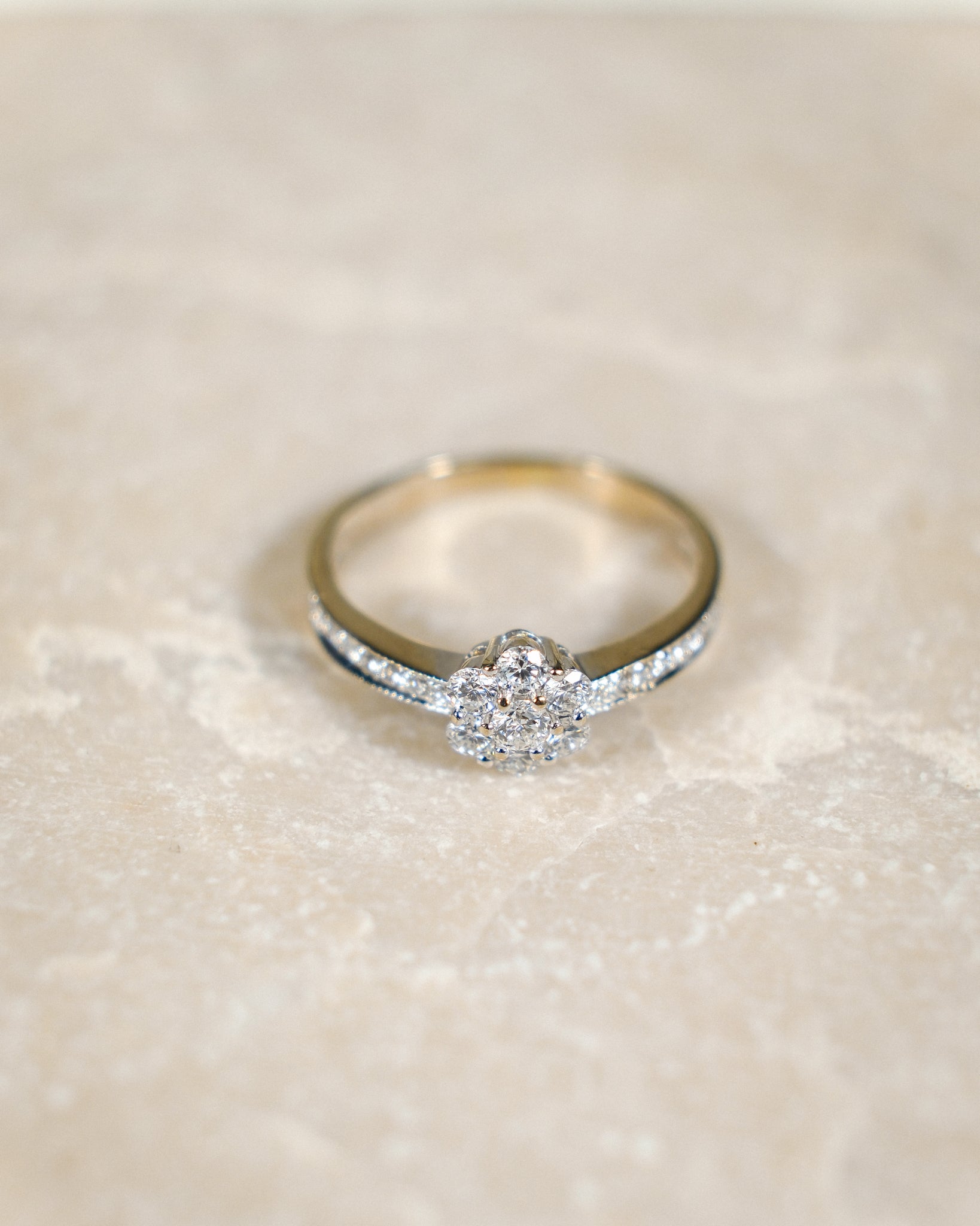 Solenne • Vintage Diamant Cluster